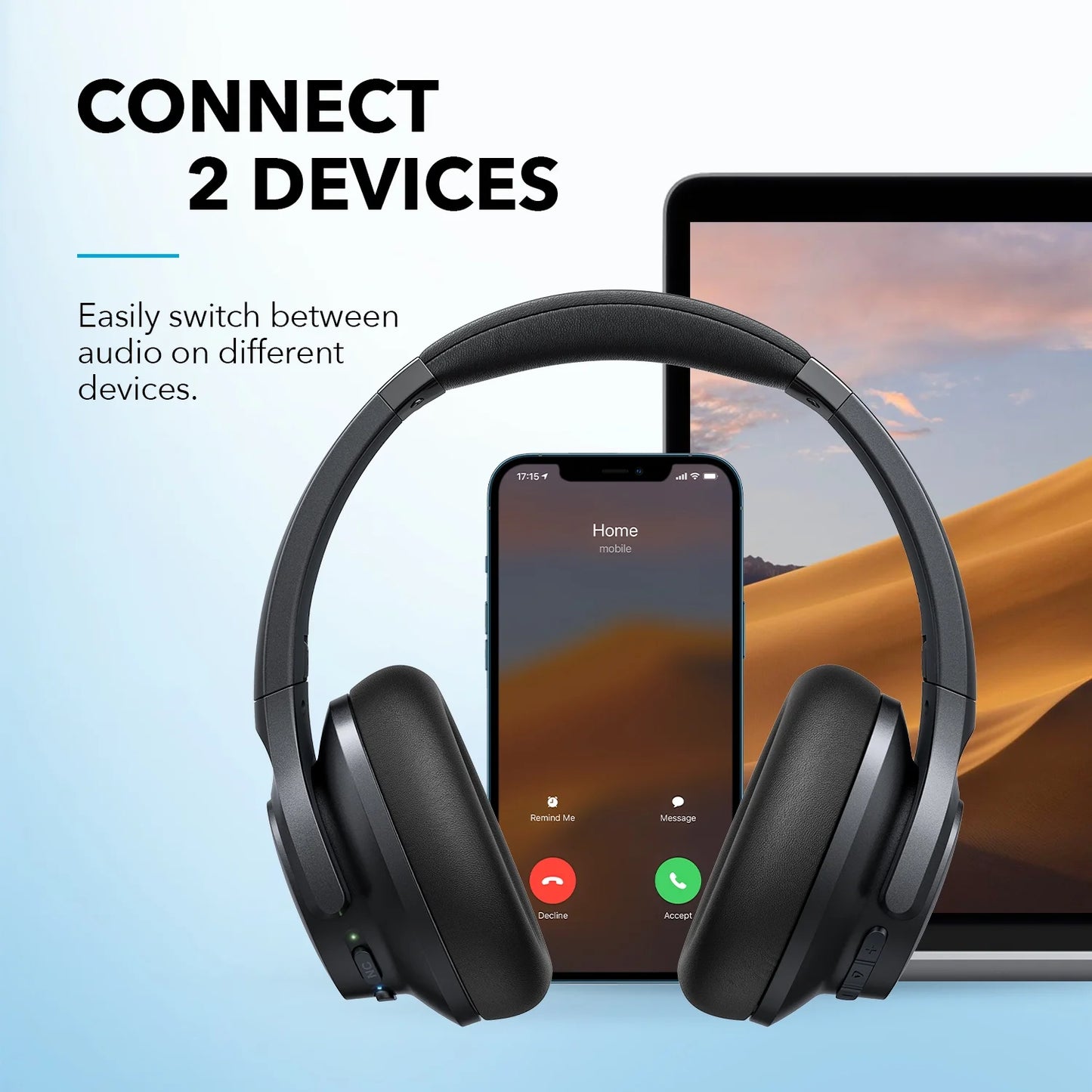 Life Q20+ SE Noise-Canceling Bluetooth Headphones