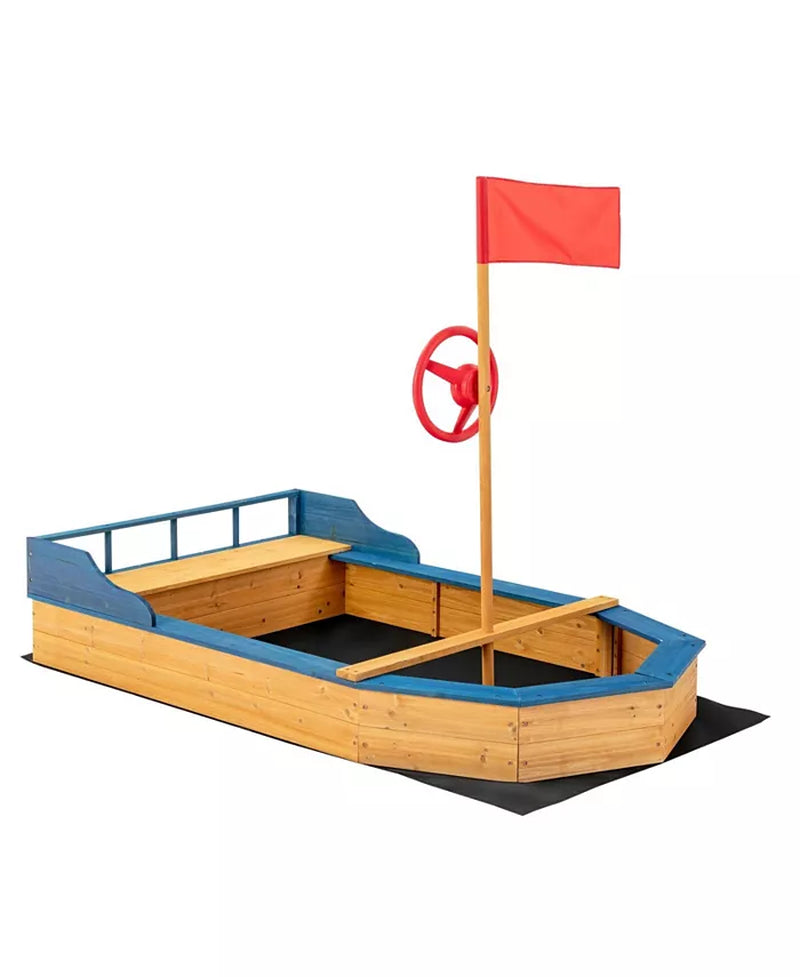 Pirate Ship Kids' Sandbox