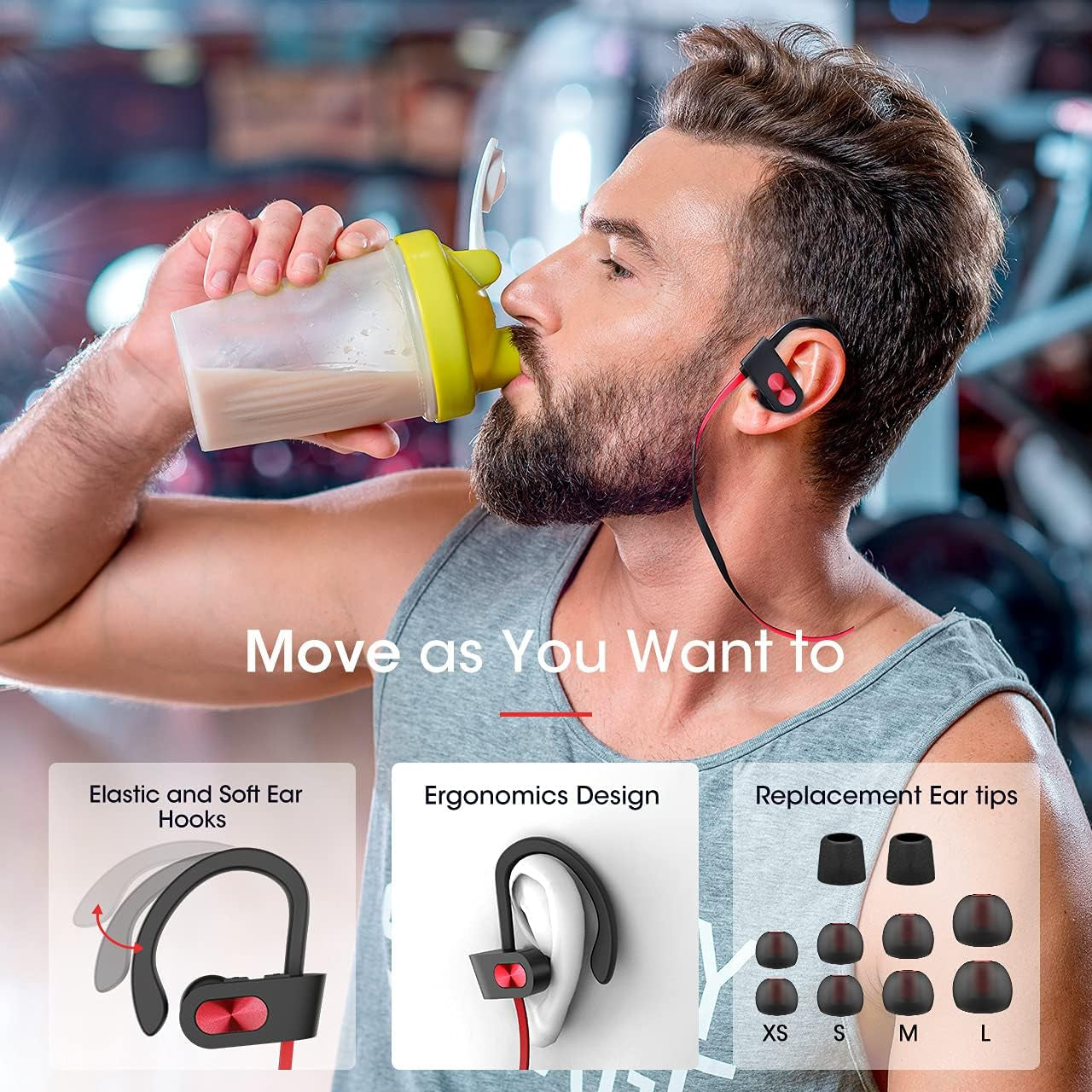 Flame Earbeats Bluetooth HD Bass