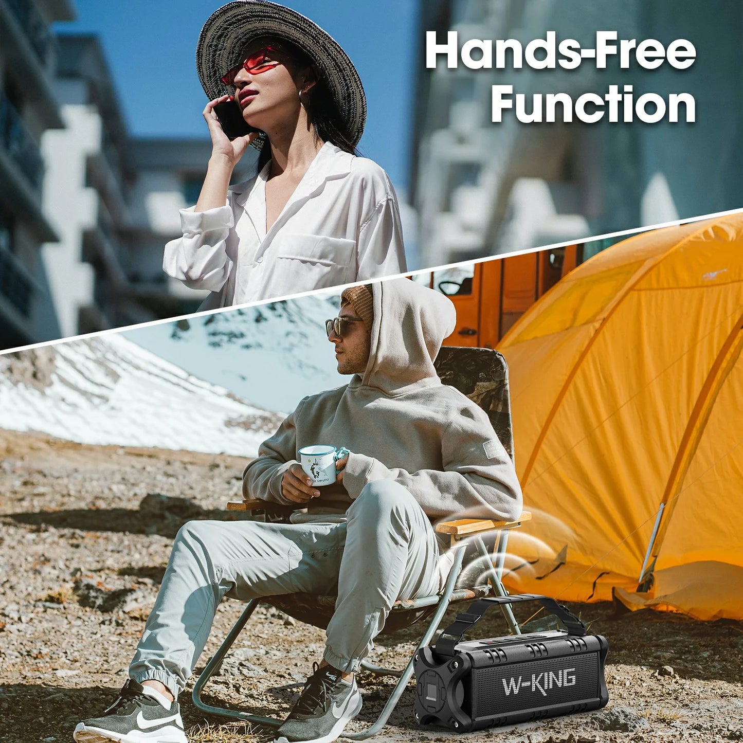BoomBass 50W Bluetooth Speaker - Waterproof & 30H Playtime
