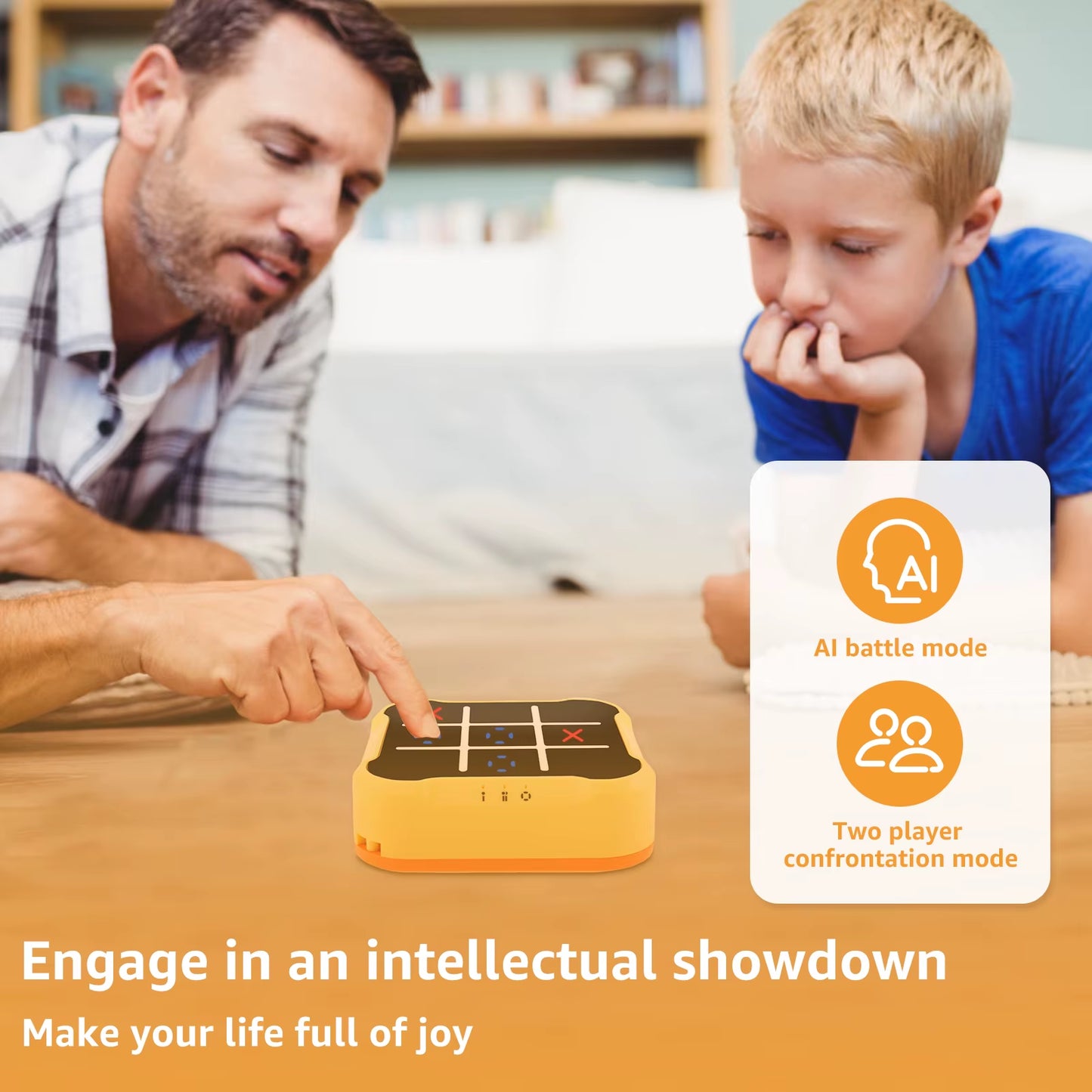 TicTac Bolt — 2-in-1 Electronic Strategy and Memory Game