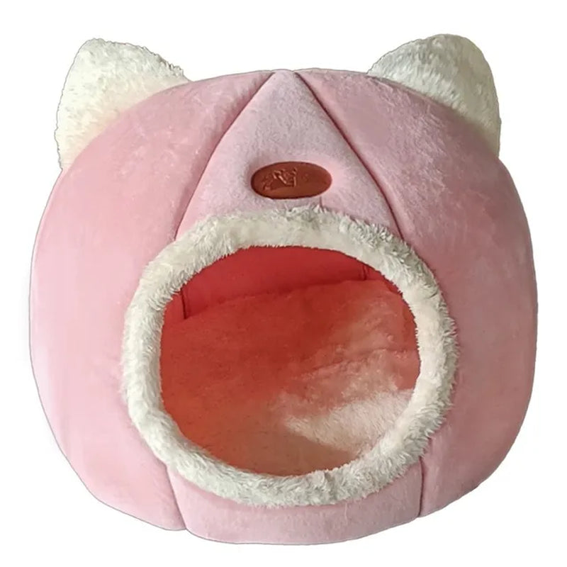UrbanNest — Cozy Winter Cave Bed for Cats and Small Dogs