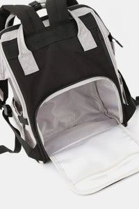Himawari MultiPocket Waterproof Backpack — Organizational Design with Arcuate Straps