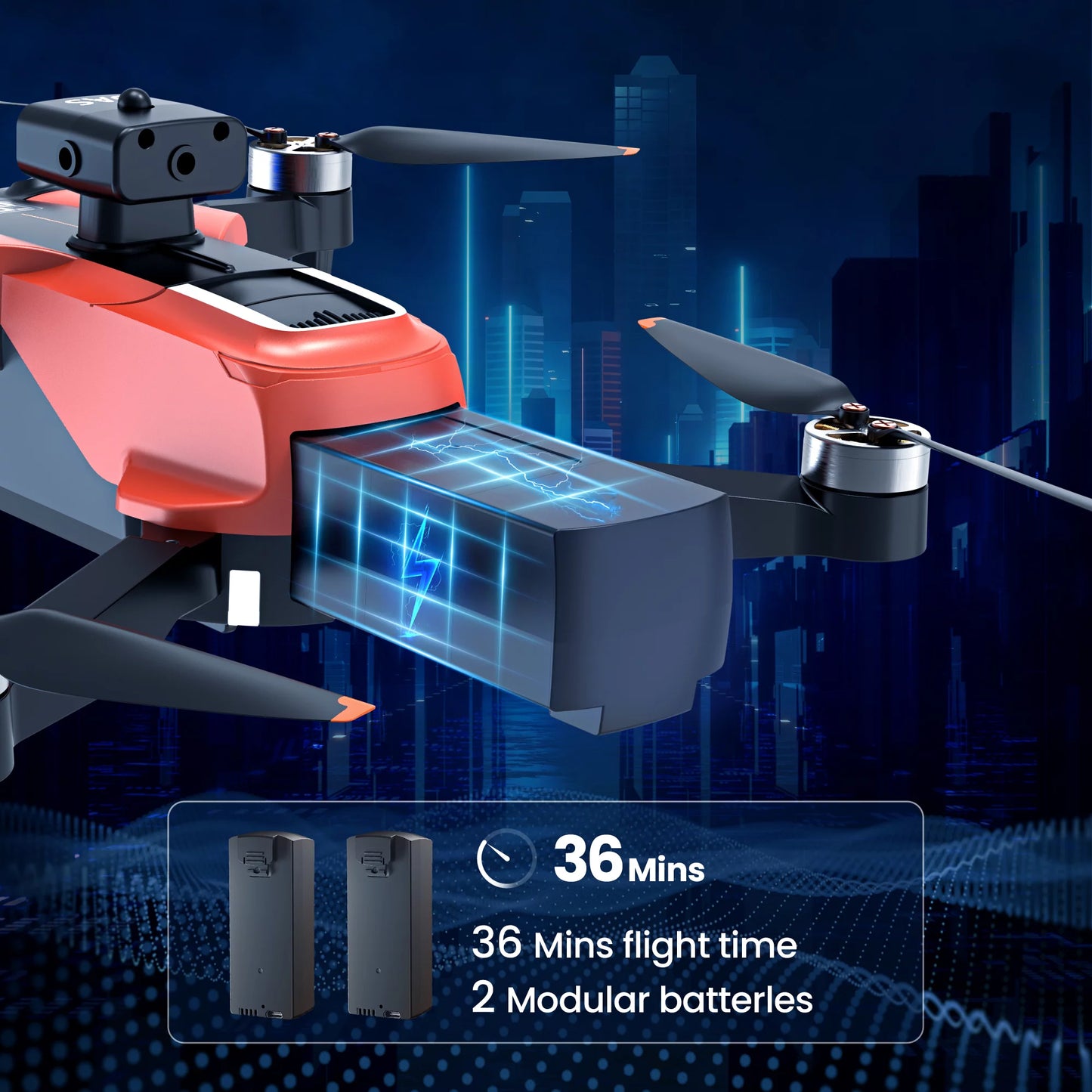 D99 GPS Drone — 8K UHD Camera, Foldable RC Quadcopter for Beginners and Adults