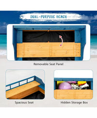 Pirate Ship Kids' Sandbox