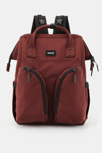 Himawari MultiPocket Waterproof Backpack — Organizational Design with Arcuate Straps