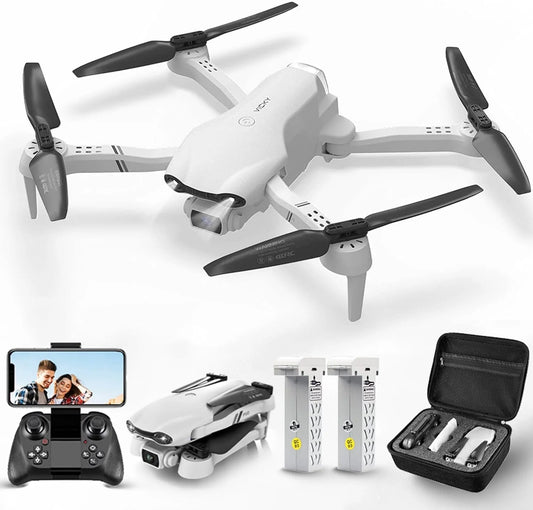 F10-1080P WiFi FPV Drone — 1080P HD Camera, Headless Mode, Altitude Hold, Gravity Control, Dual Battery Set