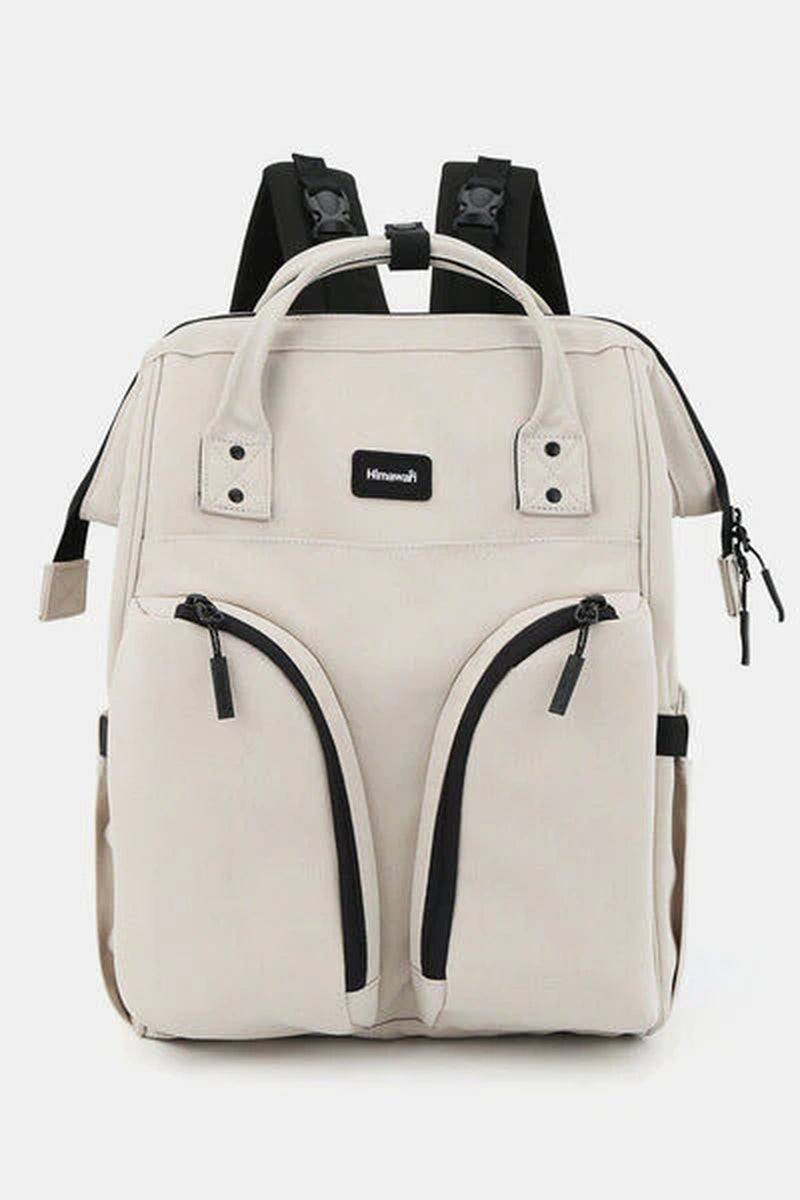 Himawari MultiPocket Waterproof Backpack — Organizational Design with Arcuate Straps