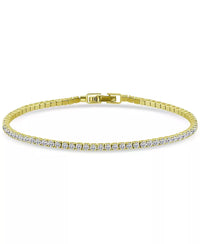 Cubic Zirconia Tennis Bracelet