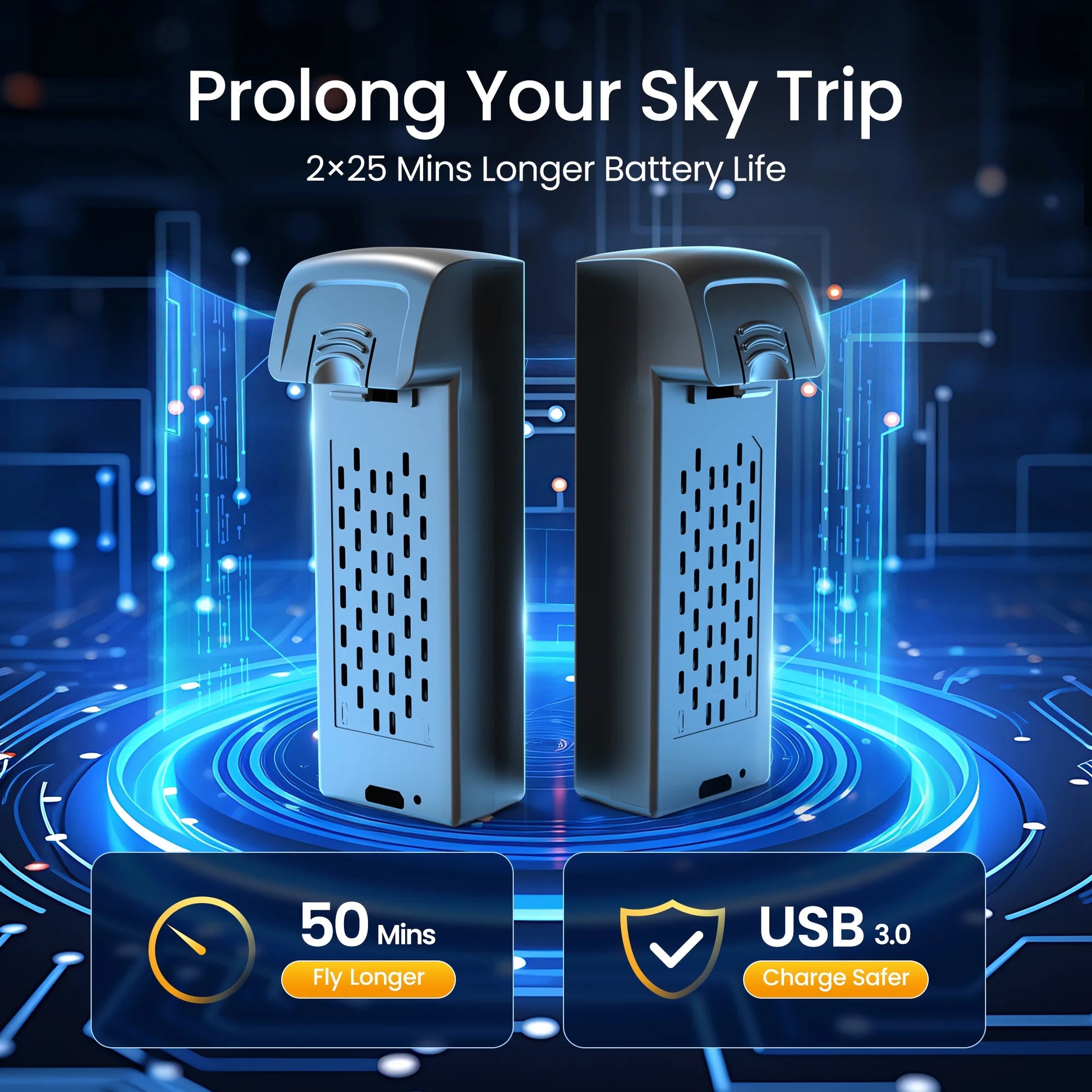 L500 Pro GPS Drone — 4K HD Camera, Brushless Motors, 5G WiFi FPV, Intelligent GPS Return, Dual Batteries